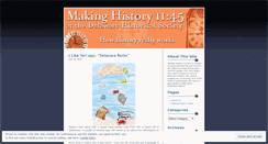 Desktop Screenshot of makinghistory1145.wordpress.com