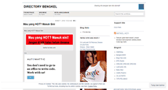 Desktop Screenshot of directorybengkel.wordpress.com