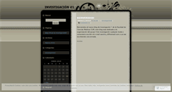 Desktop Screenshot of investigacin1grupo4.wordpress.com