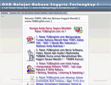 Tablet Screenshot of dvdbelajaringgris.wordpress.com