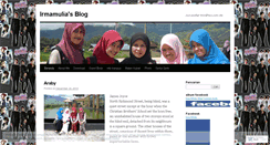 Desktop Screenshot of irmamulia.wordpress.com