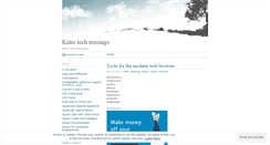 Desktop Screenshot of kimegenes.wordpress.com
