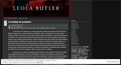 Desktop Screenshot of leolabutler.wordpress.com