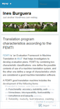 Mobile Screenshot of inesburguera.wordpress.com