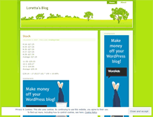 Tablet Screenshot of ltstinso.wordpress.com