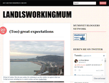 Tablet Screenshot of landlsworkingmum.wordpress.com