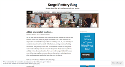 Desktop Screenshot of mkregel.wordpress.com