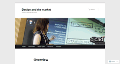 Desktop Screenshot of designandthemarket.wordpress.com