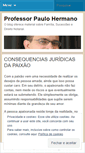 Mobile Screenshot of professorpaulohermano.wordpress.com