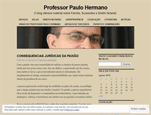 Tablet Screenshot of professorpaulohermano.wordpress.com
