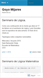 Mobile Screenshot of goyomijares.wordpress.com