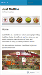 Mobile Screenshot of justmuffins.wordpress.com