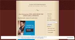 Desktop Screenshot of jamenterprises.wordpress.com