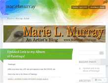 Tablet Screenshot of marielmurray.wordpress.com