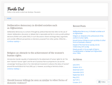 Tablet Screenshot of farihussain.wordpress.com