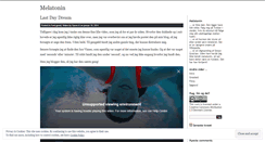 Desktop Screenshot of melatonin.wordpress.com