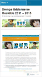 Mobile Screenshot of drengeuddannelseroskilde.wordpress.com