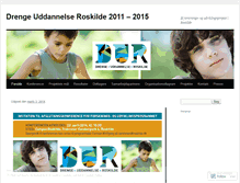 Tablet Screenshot of drengeuddannelseroskilde.wordpress.com