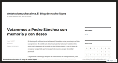 Desktop Screenshot of antetodomuchacalma.wordpress.com