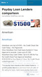 Mobile Screenshot of lenderscomparison.wordpress.com