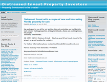 Tablet Screenshot of distressedinvest.wordpress.com