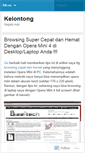 Mobile Screenshot of kelontong.wordpress.com