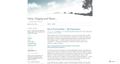 Desktop Screenshot of clairebrummell.wordpress.com