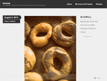 Tablet Screenshot of lechow.wordpress.com