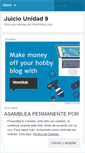 Mobile Screenshot of juiciounidad9.wordpress.com