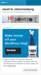 Mobile Screenshot of jaunttojoburg.wordpress.com