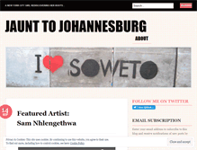 Tablet Screenshot of jaunttojoburg.wordpress.com