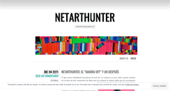 Desktop Screenshot of netarthunter.wordpress.com