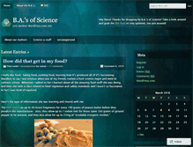 Tablet Screenshot of basofscience.wordpress.com