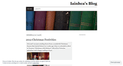 Desktop Screenshot of iainhca.wordpress.com