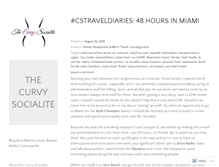 Tablet Screenshot of curvysocialite.wordpress.com