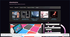 Desktop Screenshot of olioentreprise.wordpress.com