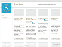 Tablet Screenshot of grcnotes.wordpress.com