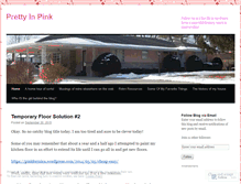 Tablet Screenshot of pinkformica.wordpress.com