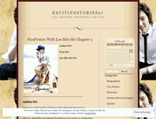 Tablet Screenshot of excitingstories97.wordpress.com