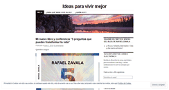 Desktop Screenshot of ideasvida.wordpress.com