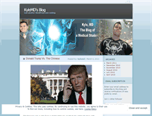 Tablet Screenshot of kylemd.wordpress.com