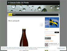 Tablet Screenshot of insveziasottounponte.wordpress.com
