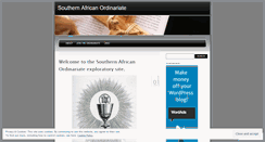 Desktop Screenshot of ordinariatesa.wordpress.com