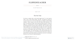 Desktop Screenshot of flippedteacher.wordpress.com