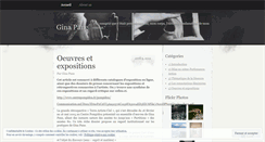 Desktop Screenshot of ginapane.wordpress.com