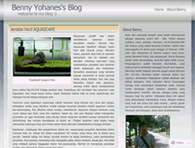 Tablet Screenshot of bennyyohanespanjaitan.wordpress.com