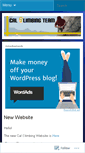 Mobile Screenshot of calclimbing.wordpress.com