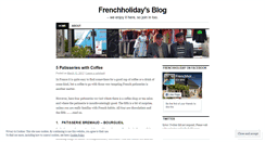 Desktop Screenshot of frenchholiday.wordpress.com