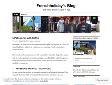 Tablet Screenshot of frenchholiday.wordpress.com