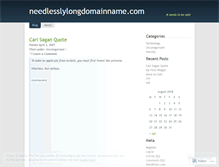 Tablet Screenshot of nldn.wordpress.com
